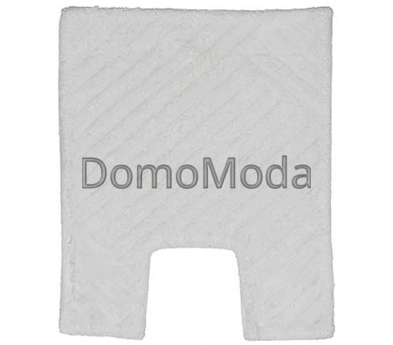 Коврик для ванной Indian Handmade Parket RIS-BTH-5215 WHITE - высокое качество по лучшей цене в Украине изображение 2.